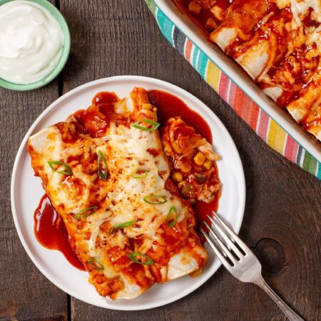 Easy Chicken Enchiladas