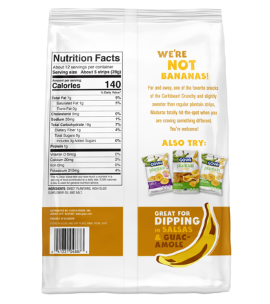 Overflow 4887_Plantain Strips_Maduros 12 OZ_Back