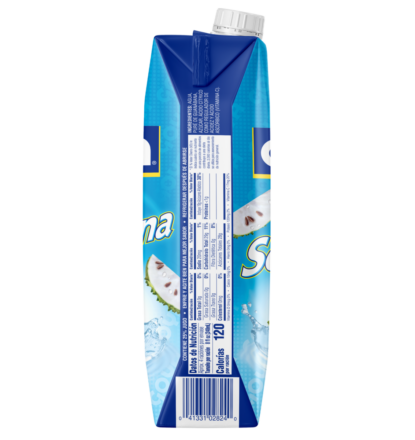 Overflow soursop nectar carton