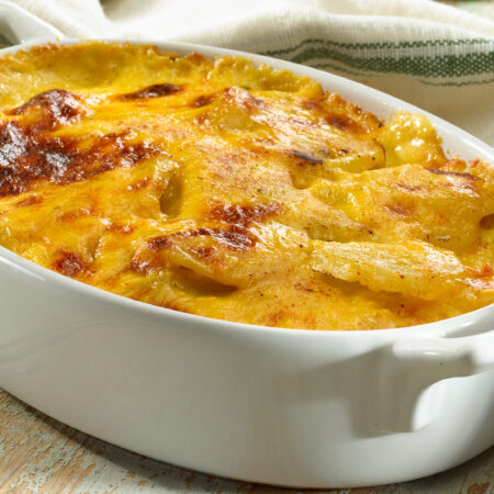 Papas Gratinadas Picantes