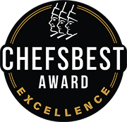 Ganador del premio ChefsBest® Excellence por su increíble calidad.*
