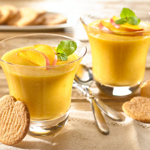 Mango & Coconut Pudding