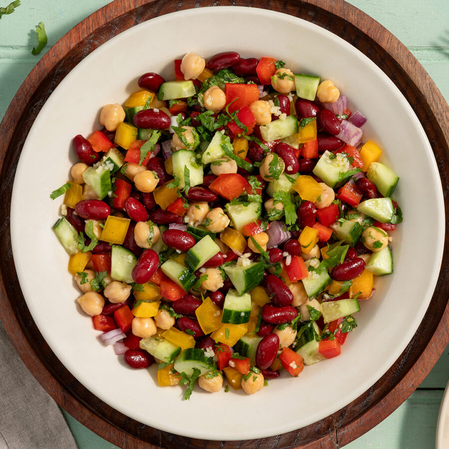 Ensalada Fácil de Frijoles