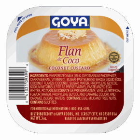 Flan de Coco Coconut Custard_Top