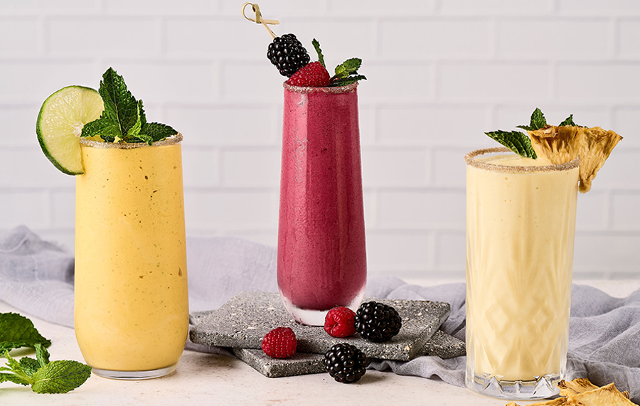 Three Vegan Smoothies