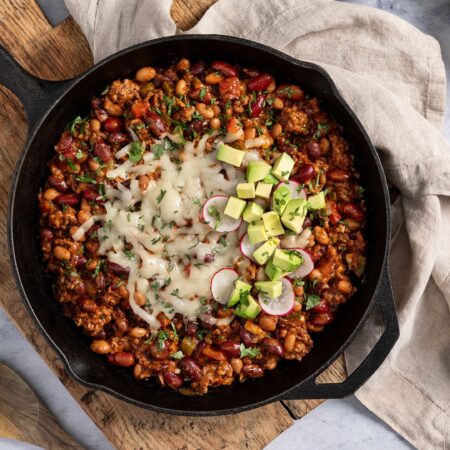 Beef and Bean Skillet