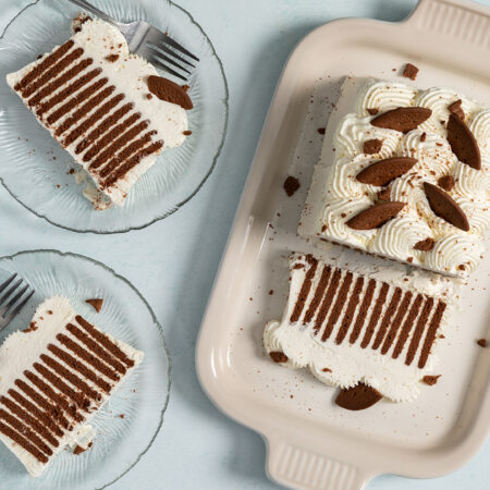 Chocolate Maria Cookie Icebox Cake