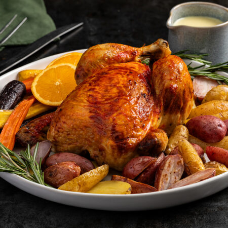 Citrus and Chile-Roasted Chicken