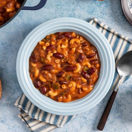 One-Pot Chili Mac-and-Cheese