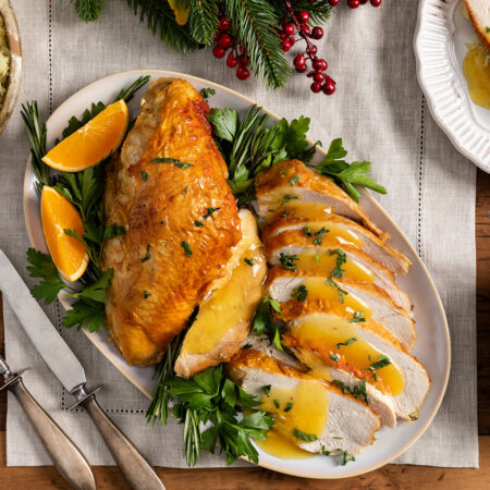 Pechuga de Pavo a la Naranja