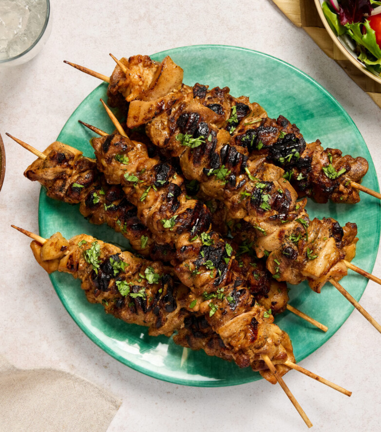 Peruvian-Style Chicken Skewers