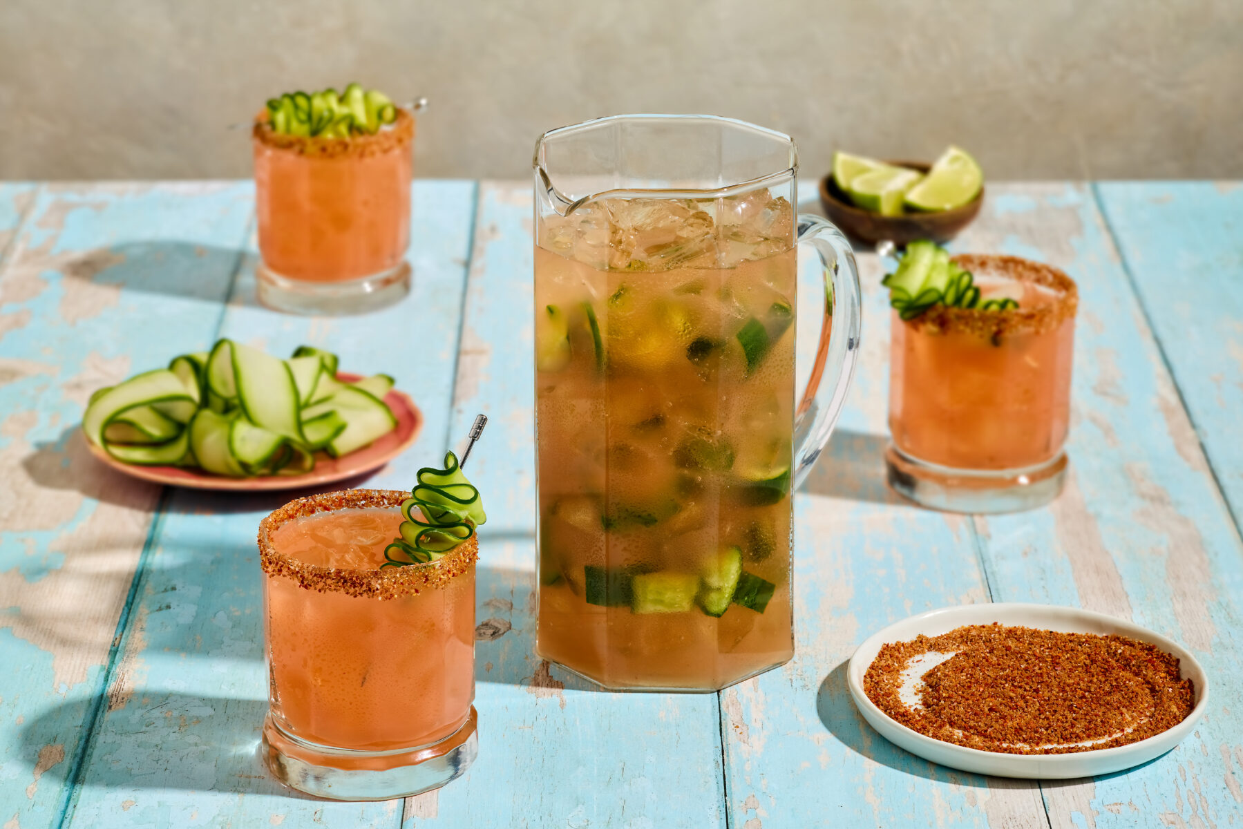 Spicy Guava-Cucumber Margaritas - Recipes | Goya Foods
