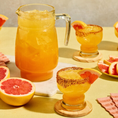 Mango and Grapefruit Spritz