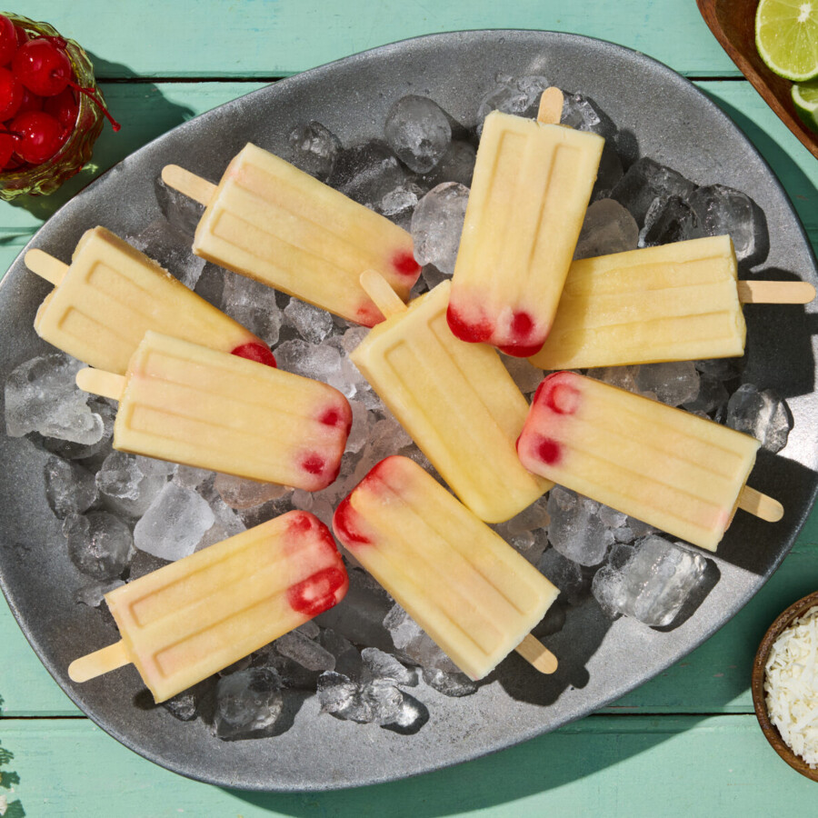 Paletas de Piña Colada