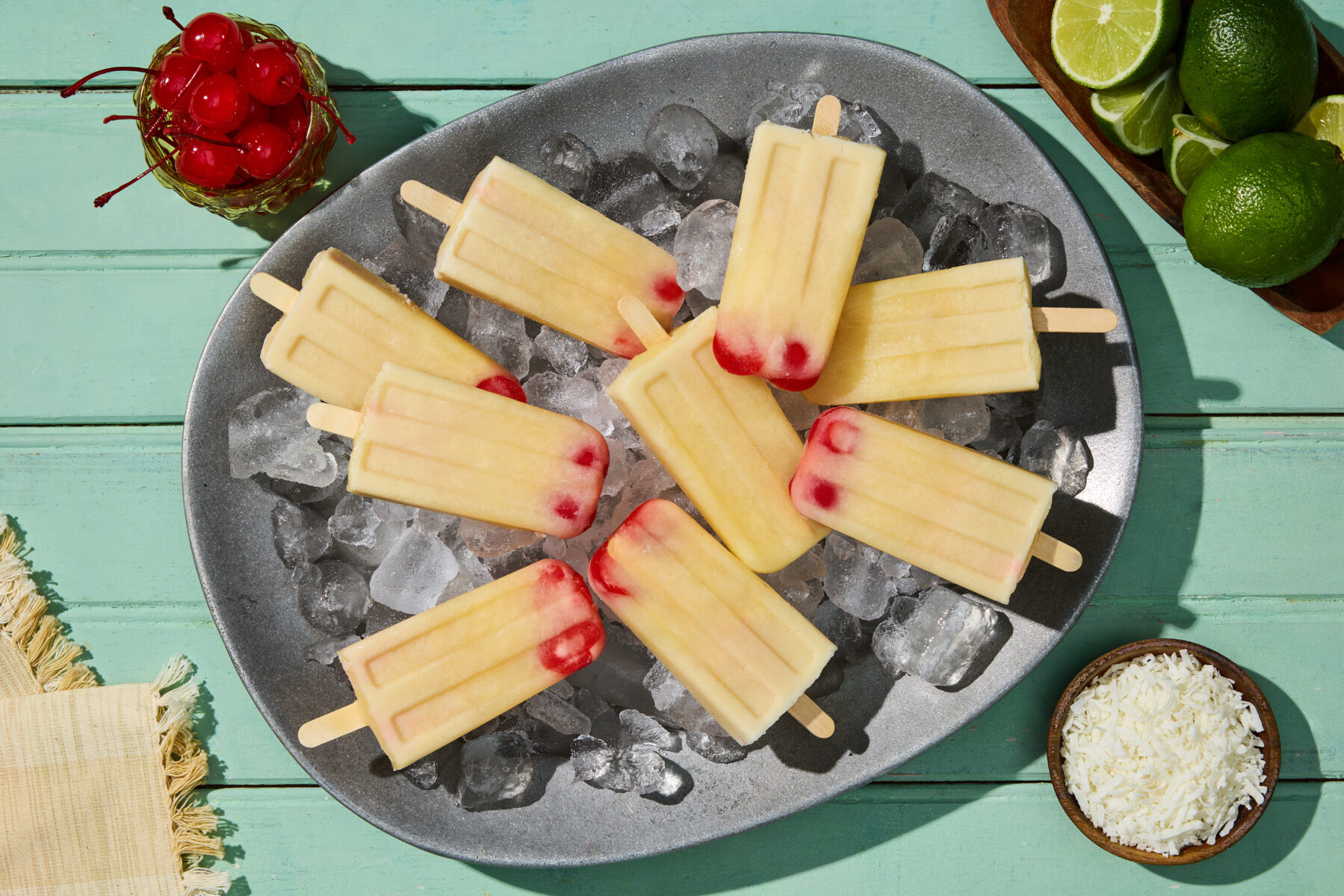 Paletas de Piña Colada