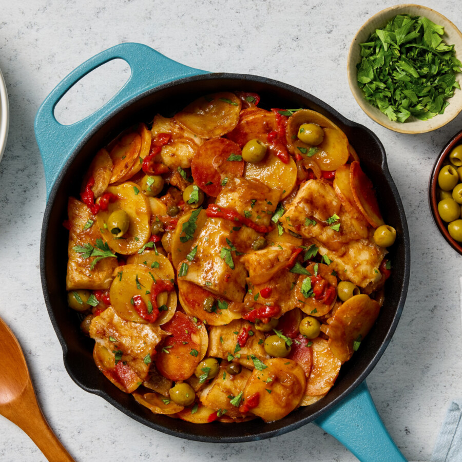 Basque-Style Salted Cod