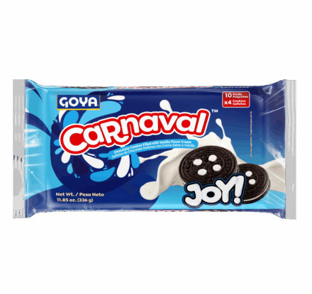 Carnaval – Chocolate Cookies Filled with Vanilla Flavor Cream
