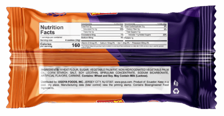 Overflow Carnaval Sandwich Cookies Halloween Spooky Vanilla 33,6 G_Back