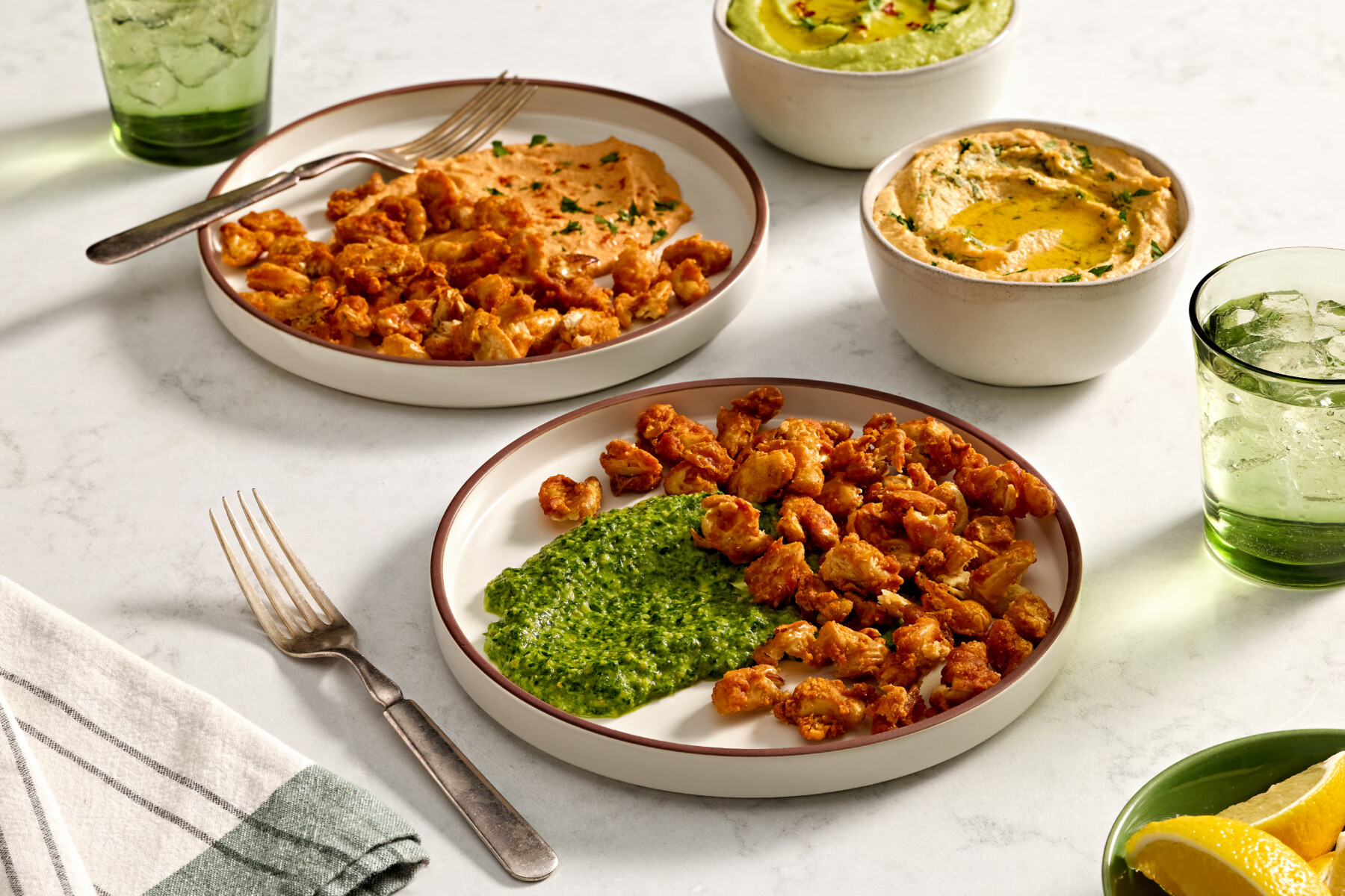 Crunchy Breaded Butter Beans Snack