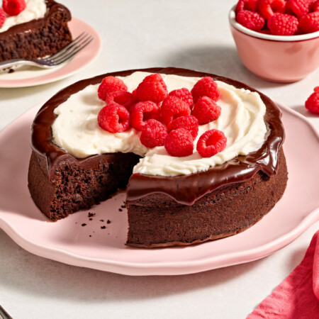 Flourless Chocolate Bean Cake