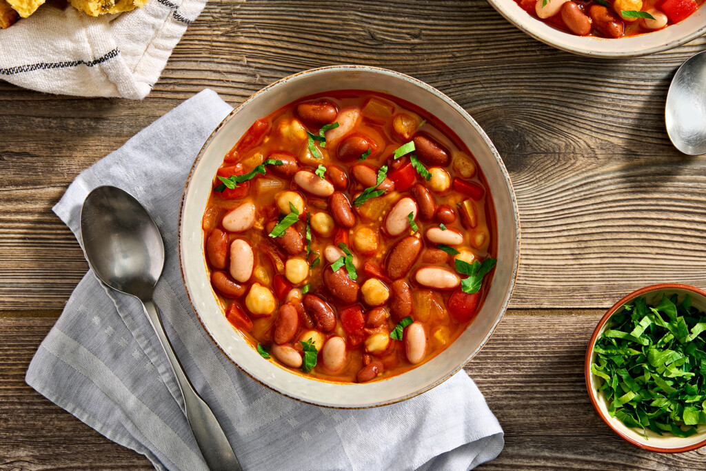 Spanish-Style Three-Bean Soup - Recipes | Goya Foods
