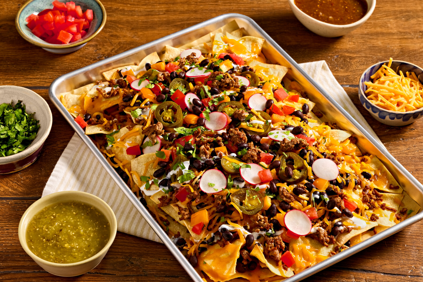 Game-Day Loaded Nachos Supreme