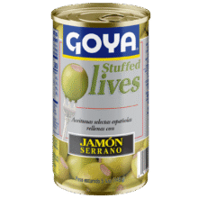 Aceitunas Rellenas con Jamón Serrano