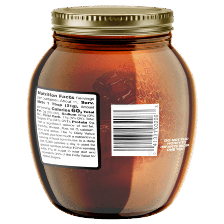 Overflow 3206_Honey with Comb 8 OZ_Back