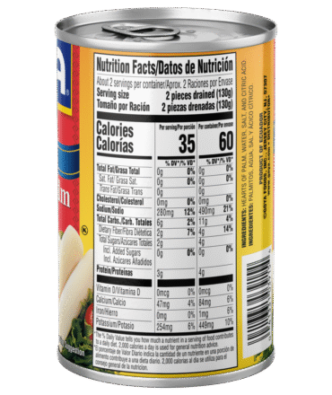 Overflow 3915_Whole Hearts of Palm_Side