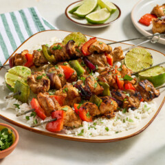 Grilled Chipotle Chicken Kebabs