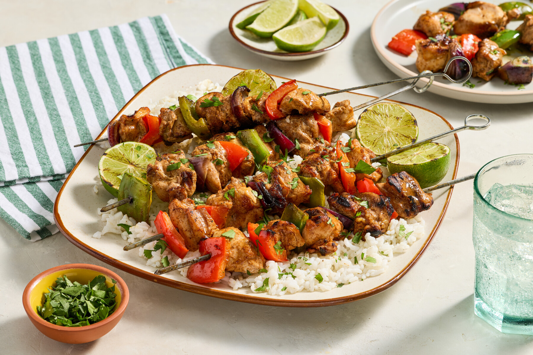 Grilled Chipotle Chicken Skewers
