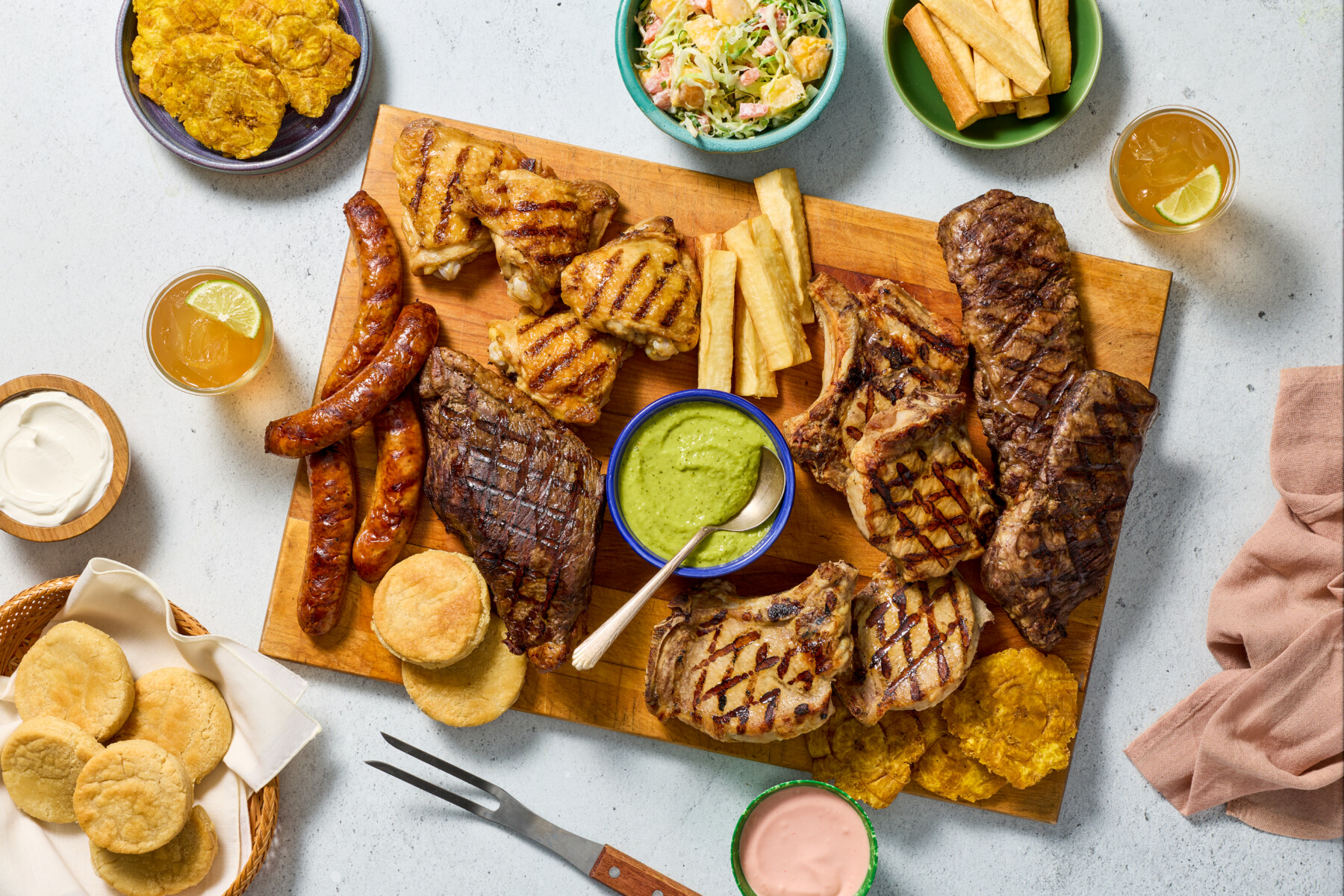 Venezuela-Style Parrillada Criolla