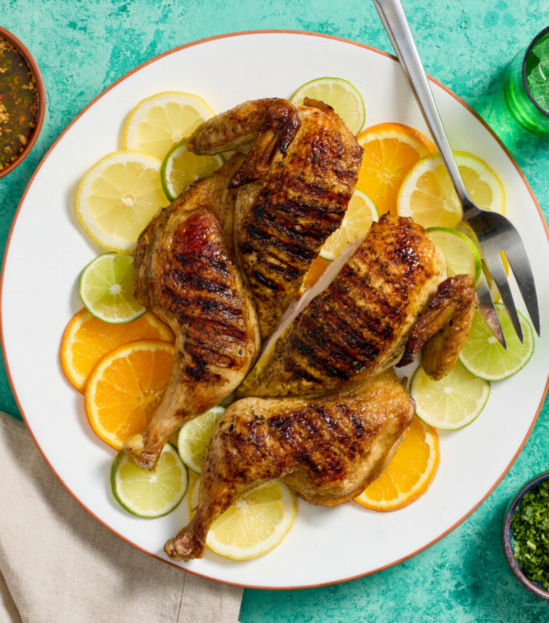 Cuban Mojo Grilled Half Chicken