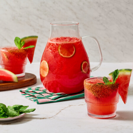 Watermelon-Coconut Agua Fresca Cocktail