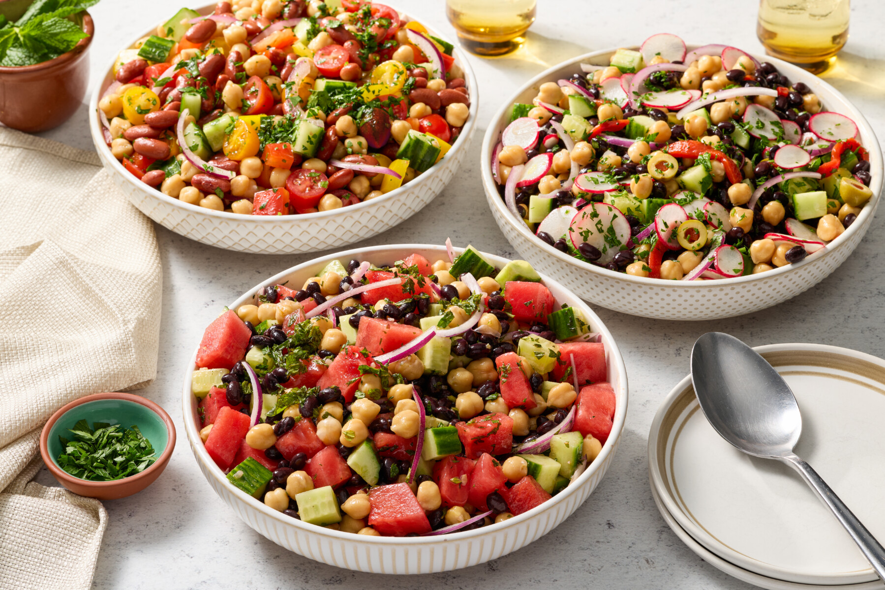 Protein & Fiber Bean Salad