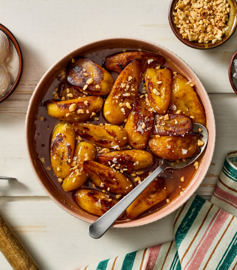 Authentic Panamanian Caramelized Plantains